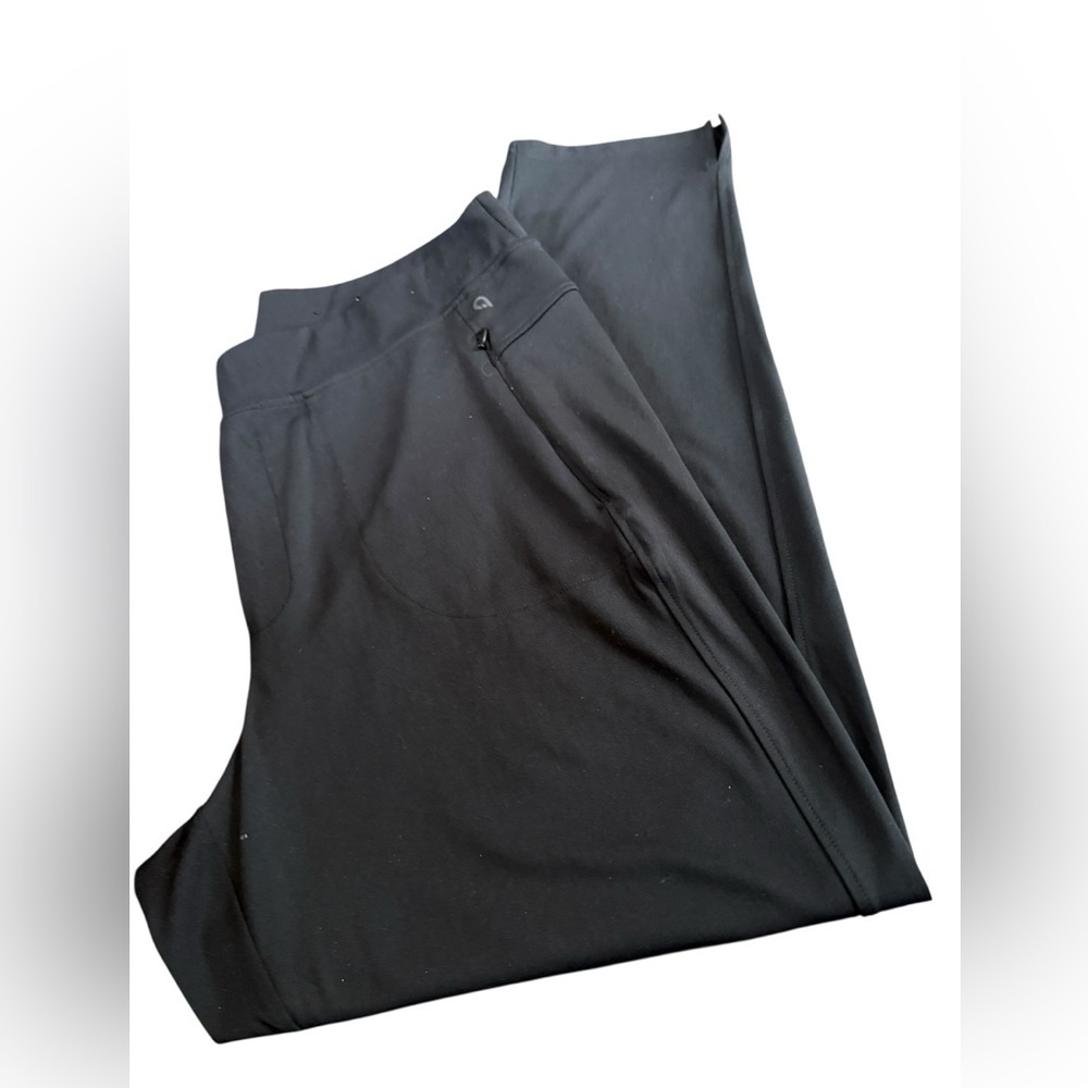 HYBA BLACK PULLON PANT, comfy soft, Tall, Athletic/casual, Sz XXL GUC